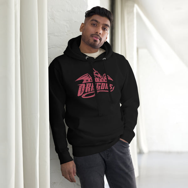 Madison Dragons Vintage Hoodie – Retro College Mascot Sweatshirt