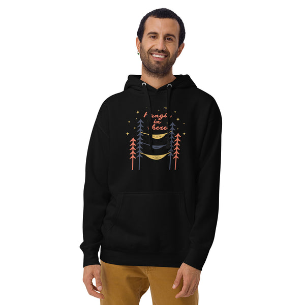 Hangin’ In There Vintage Hoodie – Retro Summer Camp Hoodie