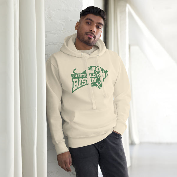 Buffalo Bison Vintage Hoodie – Retro College Mascot Hoodie