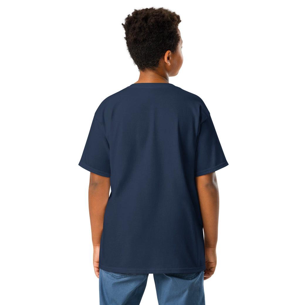 Madison Dragons vintage tee in navy back view