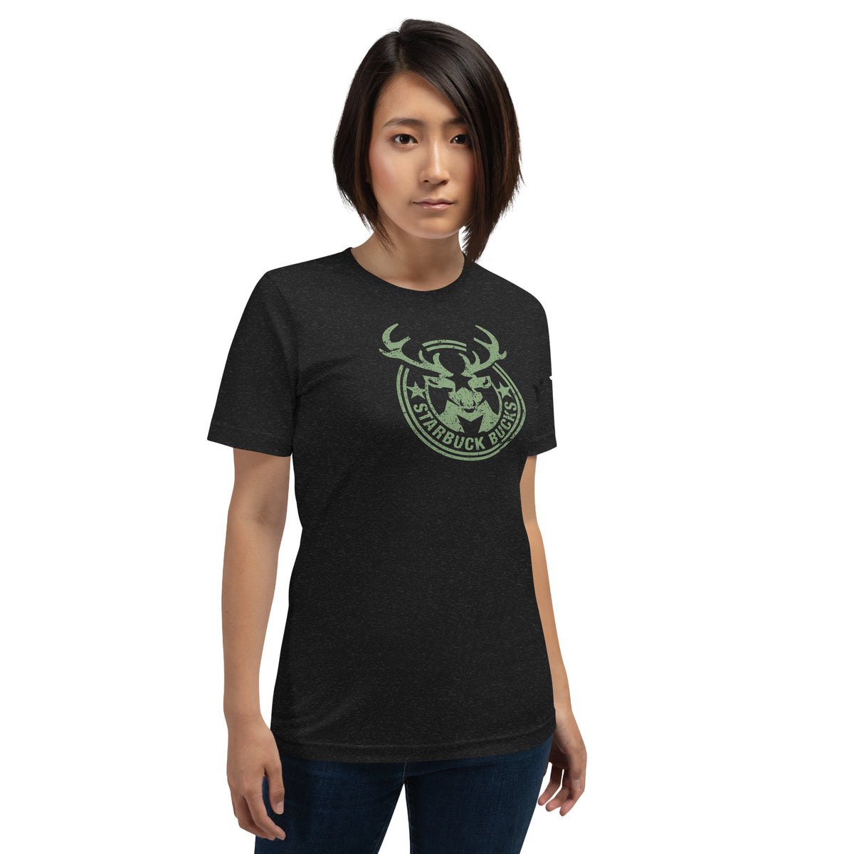 Starbuck Bucks vintage mascot t-shirt in black