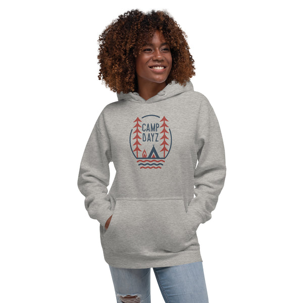 Lake Dayz Vintage Hoodie - Retro College Mascot Hoodie