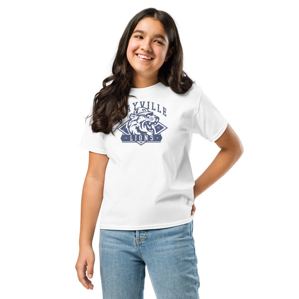 Mayville Lions Vintage Tee - Retro Kids Mascot Shirt